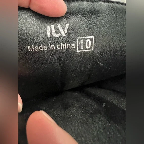 Black Western Embroidered Knee High Cowboy Boots Pointed Toe Festival Boots - Picture 15 of 16